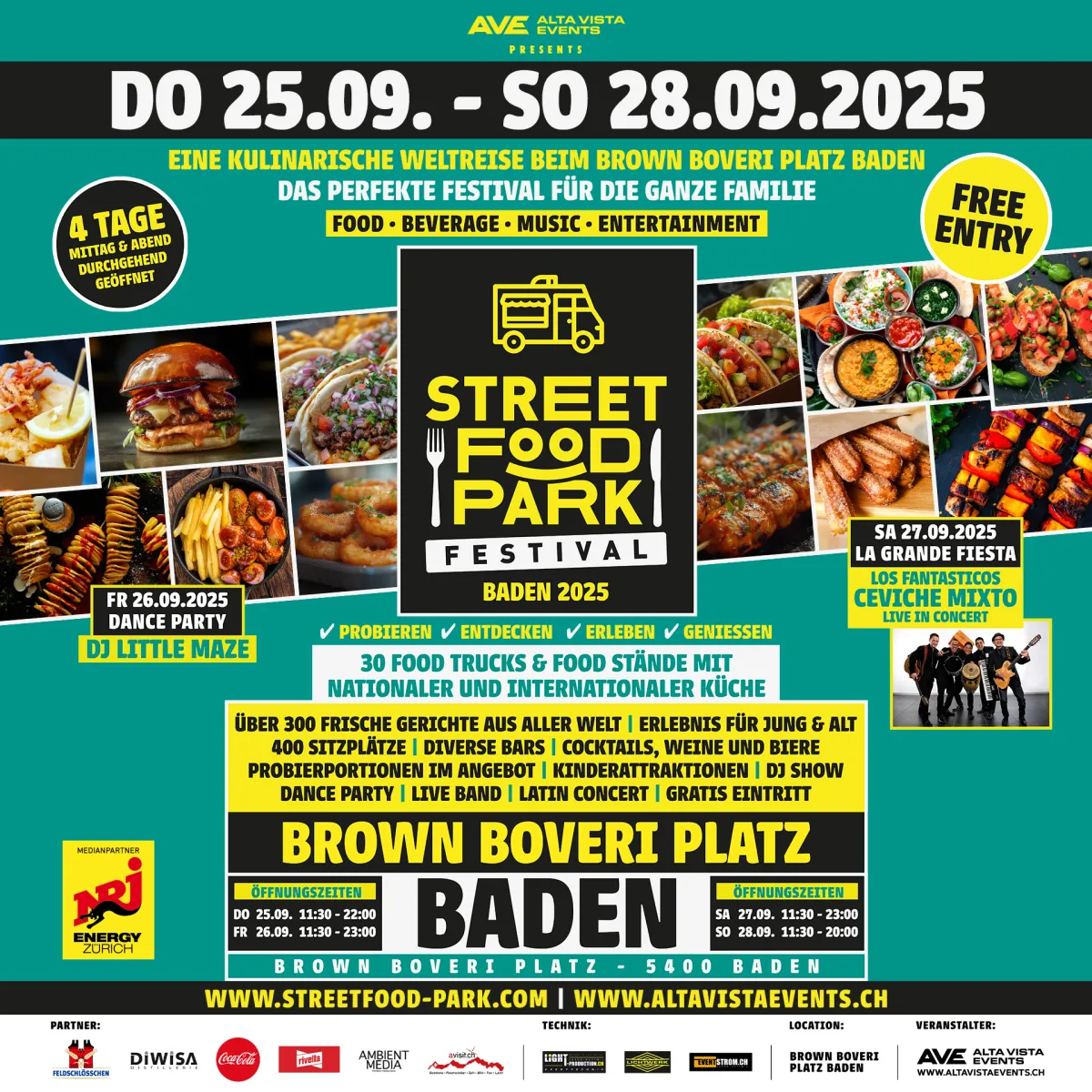 Street Food Park Festival 1. Street Food Park Festival Baden