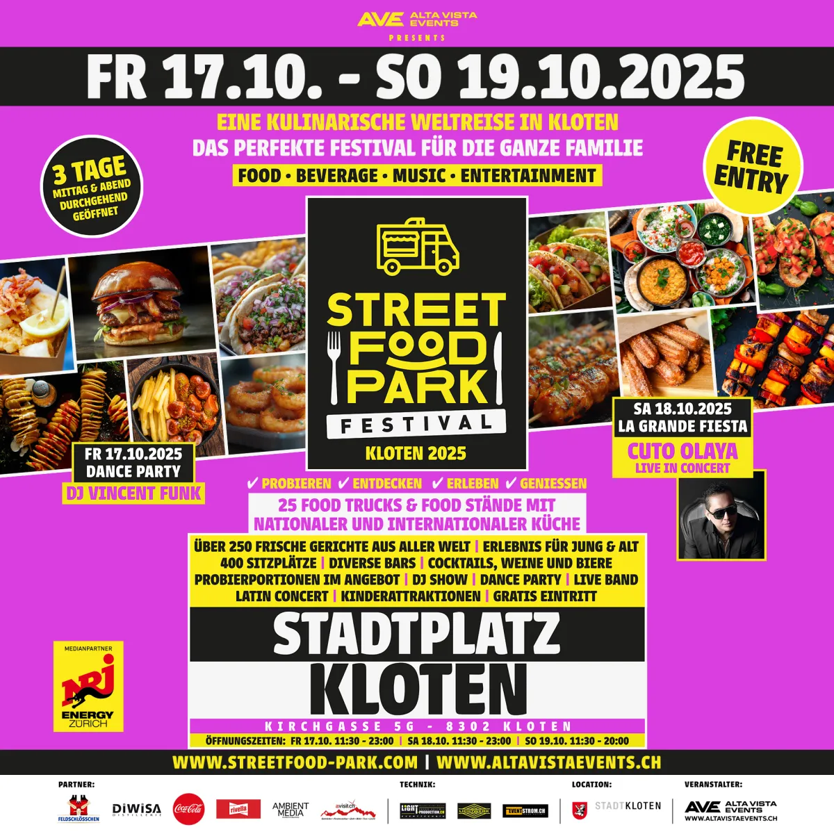 Street Food Park Festival 1. Street Food Park Festival Kloten