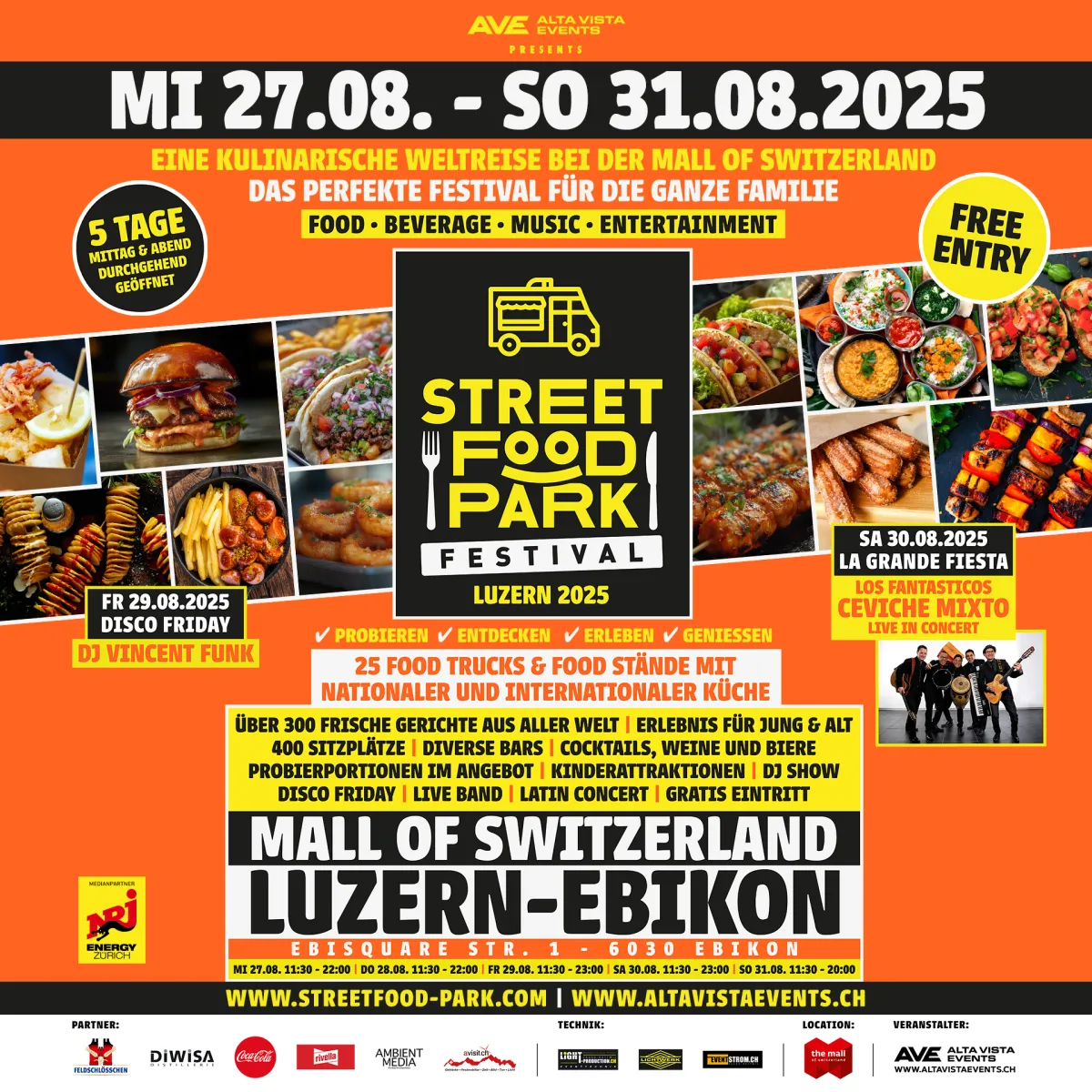 Street Food Park Festival 2. Street Food Park Festival Mall of Switzerland